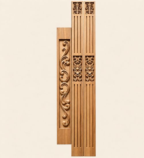 Floral Fluted Border
