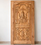 Ganesha Carved Door
