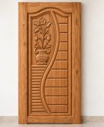 Teak Wood kalash Floral Design