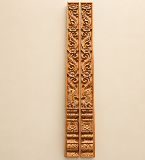 Traditional Peacock Frame