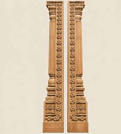 Traditional Floral Border